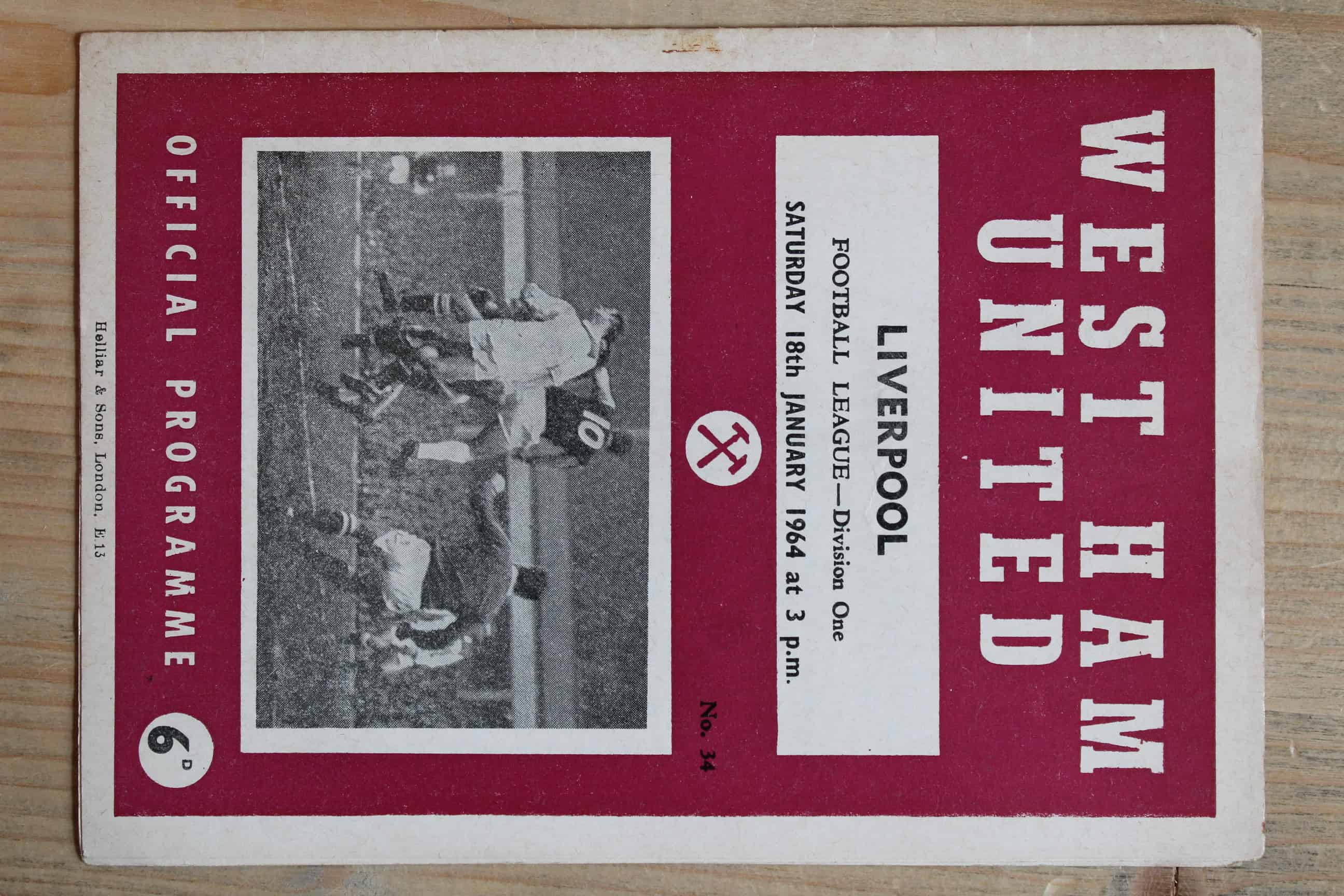 West Ham United FC v Liverpool FC